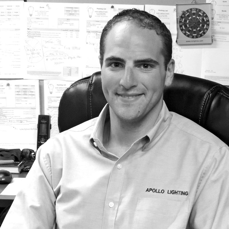 Max Flashner, Outside Sales | Apollo Lighting and Supply